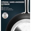 MICHELANGELO Hard Anodized Nonstick Frying Pan Set 8 & 10 Frying Pans Nonstick Non Sticking Frying Pan Set Cooking Pan Set Nonstick Skillet with Stone-derived Coating 2 Piece set 8 & 10 Inch