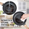MICHELANGELO Stone Frying Pans Frying Pan Set With 100% APEO & PFOA-Free Stone Coating 8+9.5+11 Nonstick Pans With Bakelite Handle Stone Skillets Set Nonstick Skillets
