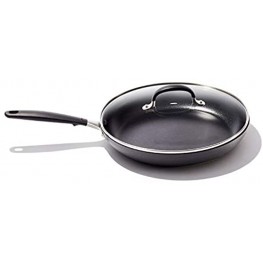 OXO Good Grips Nonstick Black Frying Pan with Lid 12"
