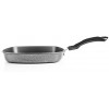 Non-Stick Aluminium Grill Pan,Aluminum Nonstick Cookware Square Grill Pan Black ,Valentine Day Gifts