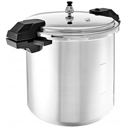 Mirro 7114000221 Mirro 92122A Polished Aluminum 5 10 15-PSI Pressure Cooker Canner Cookware 22-Quart Silver