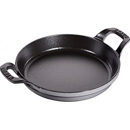 Staub 1302018 Round Roasting Dish 16 cm Graphite Grey
