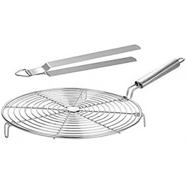 Very useful export quality Stainless Steel Wire Roasting Grill with Tong Combo