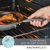 Rachael Ray Cucina Hard-Enamel Porcelain 12-Piece Nonstick Cookware Set Sea Salt Gray