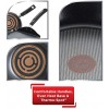 T-fal Signature Nonstick Dishwasher Safe Cookware Set 12-Piece Black