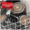 T-fal Signature Nonstick Dishwasher Safe Cookware Set 12-Piece Black