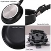 Xeeyaya 16 Pieces Kitchen Removable Handle Cookware Sets Stackable Pots and Pans Set Nonstick for Induction Gas RVs Camping Space Saving