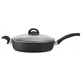 Ballarini Como Forged Aluminum 3.8-qt Nonstick Saute Pan with Lid Made in Italy