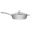 Chantal Induction 21 Steel Saute Skillet with Glass Tempered Lid 5-Quart