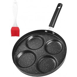 Egg Pan,Non Stick Frying Pan,Skillet Pans for Cooking,Multi Egg Cooker Pan for Breakfast,Safe Non-stick CoatingRound