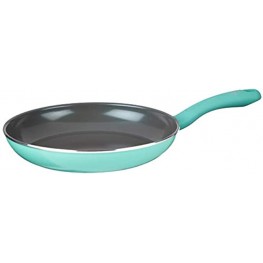 GreenLife Soft Grip Diamond Healthy Ceramic Nonstick Frying Pan Skillet 10 Turquoise