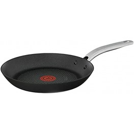 T-fal C51705 ProGrade Titanium Nonstick Thermo-Spot Dishwasher Safe PFOA Free with Induction Base Fry Pan Cookware 10-Inch Black -