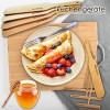 Crepe Spreader Sticks & Spatula Set of 4 12 inc Crepe Spatula 3.5 5 7 inc Spreader Sticks all Natural Beechwood Creperie Pancake Maker Kit all Sizes To Fit For Crepe Pans