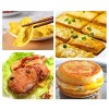 4 Cups Egg Frying Pan Omelet Skillet,Non Stick Egg Skillet Burger Pan for Eggs Burgers and BaconAperture Diameter 3.5 inch