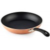 Cook N Home Nonstick Saute Omelet Skillet 3-Piece Fry Pan Set 8 9.5 and 12-Inch Copper