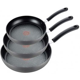 T-fal Ultimate Hard Anodized Nonstick 8-Inch 10.25-Inch and 12-Inch Fry Pan Cookware Set