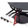 Mabel Home Paella Pan + Paella Burner and Stand Set on Wheels + Complete Paella Kit for up to 20 Servings 23.65 inch Gas Burner + 25.60 inch Enamaled Steel Paella Pan