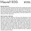 Mauviel Made In France M'Steel Black Steel Paella Pan 15.75 40cm Steel