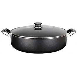 Aramco Alpine Cuisine Aluminum Non-Stick Coating Cooking Pot 12 quart Gray,AI17900