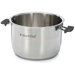 Instant Pot Stainless Steel Inner Cooking Pot With Handles – use with 6 Quart Duo Evo Pro and Pro Crisp