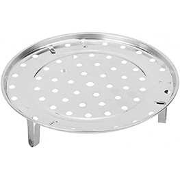 9.5in Steamer Rack Stainless Steel Canner Steaming Rack Food Vegetable Steam Tray for Pressure Cooker Pot