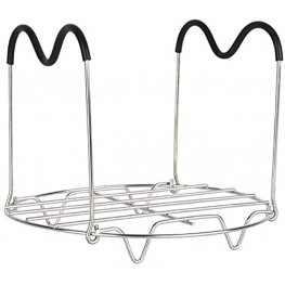 Steamer Rack Trivet with Handles Compatible for Instant Pot 6 & 8 qt Accessories Great for Lifting out Springform Pan Cheesecake Pan
