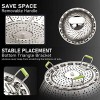 Vegetable Steamer Basket for Cooking Premium Stainless Steel Veggie Steamer Easy to Use with Telescoping Removable Handle Folding Food Steamer Insert Fit Various Size Pots Expandable 5.1 To 9 Inches