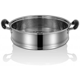 VENTION Stainless Steel Stacked Steamer Basket Large Metal Insert Steamer Support For VENTION'S Steamer Pot Stock Pot Pan Wok 10 9 10 Inches