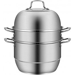 VONOTO Steamer Pot,Steamer for Cooking,8.5 Quart,Vegetable Steamer,Food Steamer,Dumpling Steamer,Bun Steamer,Seafood Steamer,Veggie Steamer,Stainless Steel