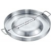 Concord Large Stainless Steel Convexed Comal Coza 21.25 Mexican Discada 21.25