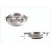 Concord Stainless Steel Comal Frying Bowl Cookware 22 silver S4008 S4812 S5612