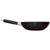 IMUSA USA 9.5 Traditional Carbon Steel Nonstick Coated Wok with Bakelite Handle