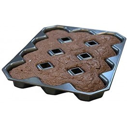 Bakelicious Crispy Corner Brownie Pan 10.5 x 13.63 x 1.5 inches