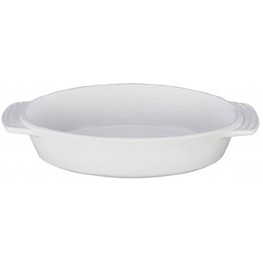 Le Creuset Stoneware Oval Dish 1-3 4-Quart White