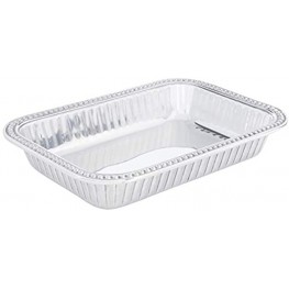 Wilton Armetale Flutes and Pearls Rectangular Baking Dish 9-Inch-by-13-Inch