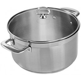 Chantal Induction 21 Steel Casserole with Glass Tempered Lid 6-Quart