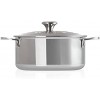 Le Creuset Tri-Ply Stainless Steel Shallow Casserole 5.5 qt.