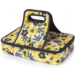 VP Home Casserole Travel Bag Black and Yellow