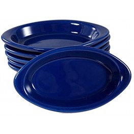 World Tableware Cobalt Blue 4 oz Rarebit Au Gratin Casserole Dishes Set of 6