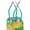 Canning Jar Lifter with Non-Slip Grips Handle Feeding Bottle Clip Canning Tongs Cans Gripper Clamp Canned Clip for Kitchen Restaurant Wide-Mouth and Regular Jars Clamp Glass jar Gripping Pliers