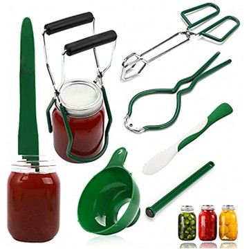 Canning Kit Canning Supplies Kit 7-Piece Professional Canning Set Canning Kits Complete And Multifunctional Canning Supplies Dishwasher Safe Canning Tools BPA free