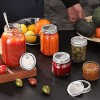[ 168 Count REGULAR ] Mouth Canning Lids for Mason Jars Split-Type Metal Lid for BALL KERR Jar Airtight Sealed Food Grade Material