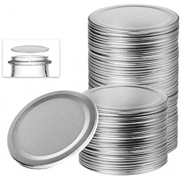 24 Pack Regular Mouth Mason Jar Lids for Ball Canning Lids Regular Mouth Ball Jar Lids 2.7 Inches in Diameter Used to Prevent Leakage and Seal（Silver）