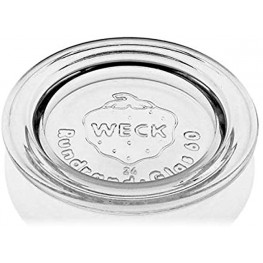 3 x Weck 60mm 2 3 8 SMALL ORIGINAL Loose Fitting Replacement Glass Lid. Fits WECK Models 080 755 760 761 762 763 764 766 902 905 975 995.