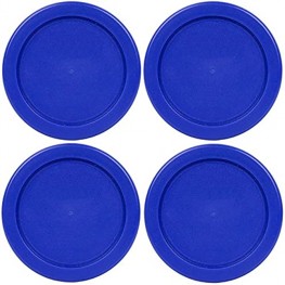 Klareware 2 Cup Blue Round Plastic Food Storage Replacement Lids Covers for Klareware Anchor Hocking and Pyrex Glass Bowls 4 Pack Container not Included 4 Pack