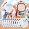 Konblimc 150-Count Canning Lids Wide Mouth Canning Lids for Ball Kerr Jars Split-Type Metal Mason Jar Lids and Secure Canning Jar Lids 100% Fit for Wide Mouth Jars150-Count 86 mm