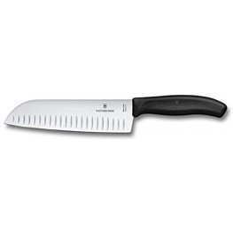 Victorinox 7 Inch Swiss Classic Santoku Knife with Granton Blade