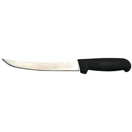 Boning Knife Cozzini Cutlery Imports 6.5 in. Blade Curved Stiff Black Fibrox Handle 6.5 in. Boning