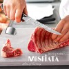 MOSFiATA 6 Boning Knife Sharp Kitchen Cooking Knife with Finger Guard and Knife Sharpener German High Carbon Stainless Steel EN1.4116 Chef’s Knife with Micarta Handle and Gift Box
