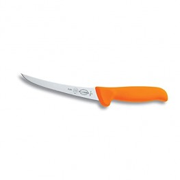UltraSource 449145 F. Dick Boning Knife 6" Curved Stiff Blade Mastergrip Series Orange
